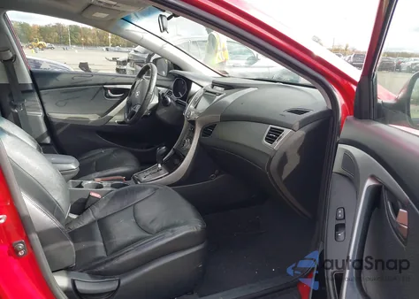 2013 Hyundai Elantra Limited из США, поврежденный, VIN KMHDH4AE1DU947697